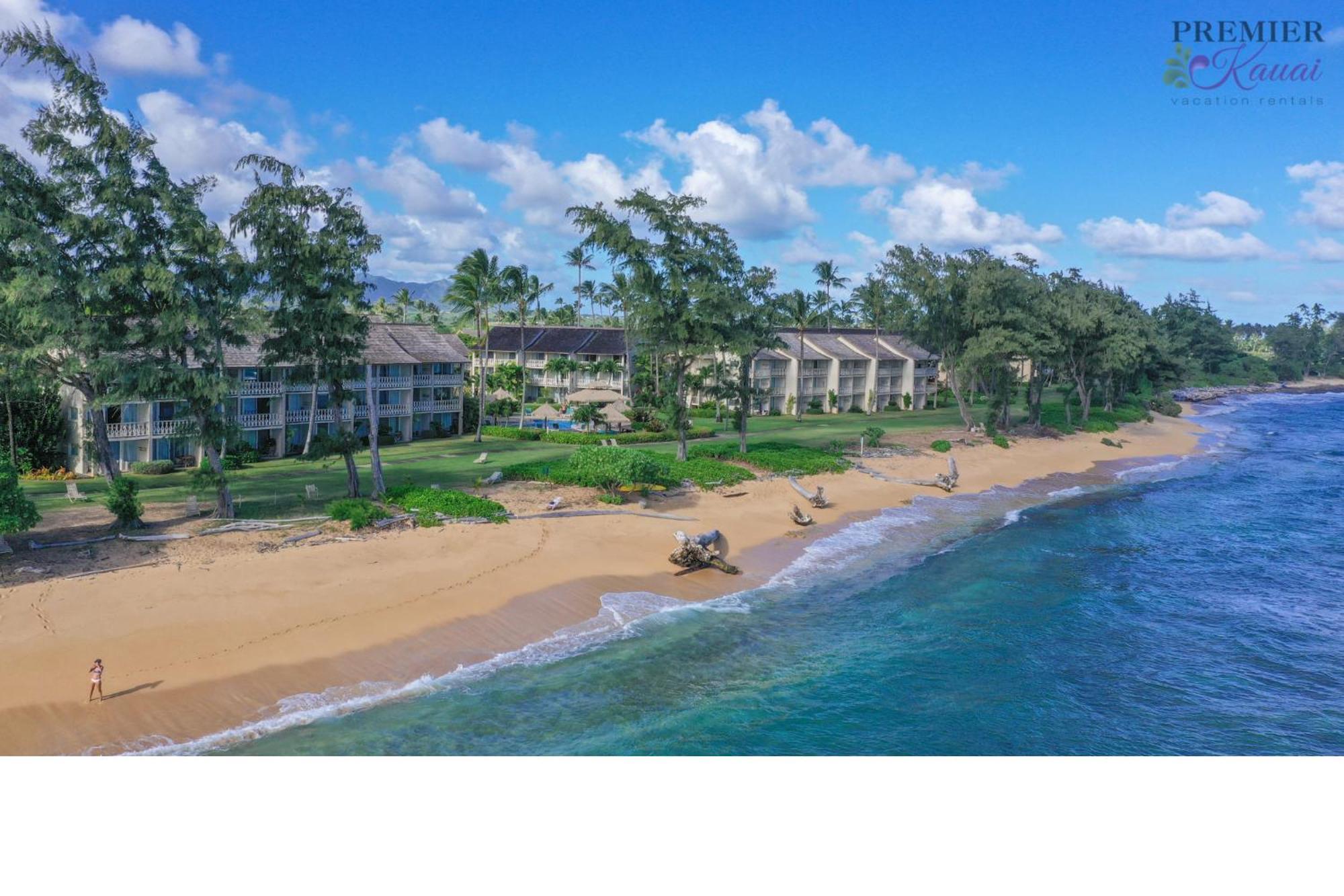 Seaview At The Islander On The Beach Oceanview Studio 201 Kapa'a Exterior photo