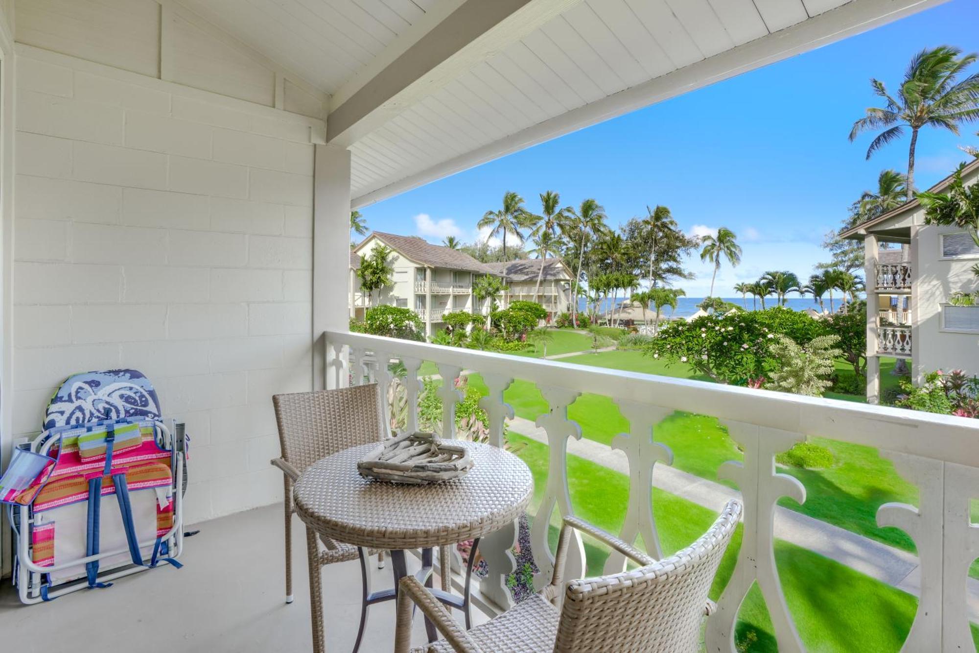 Seaview At The Islander On The Beach Oceanview Studio 201 Kapa'a Exterior photo