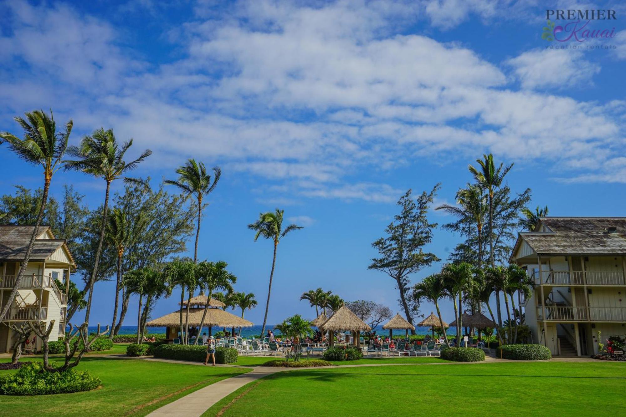 Seaview At The Islander On The Beach Oceanview Studio 201 Kapa'a Exterior photo