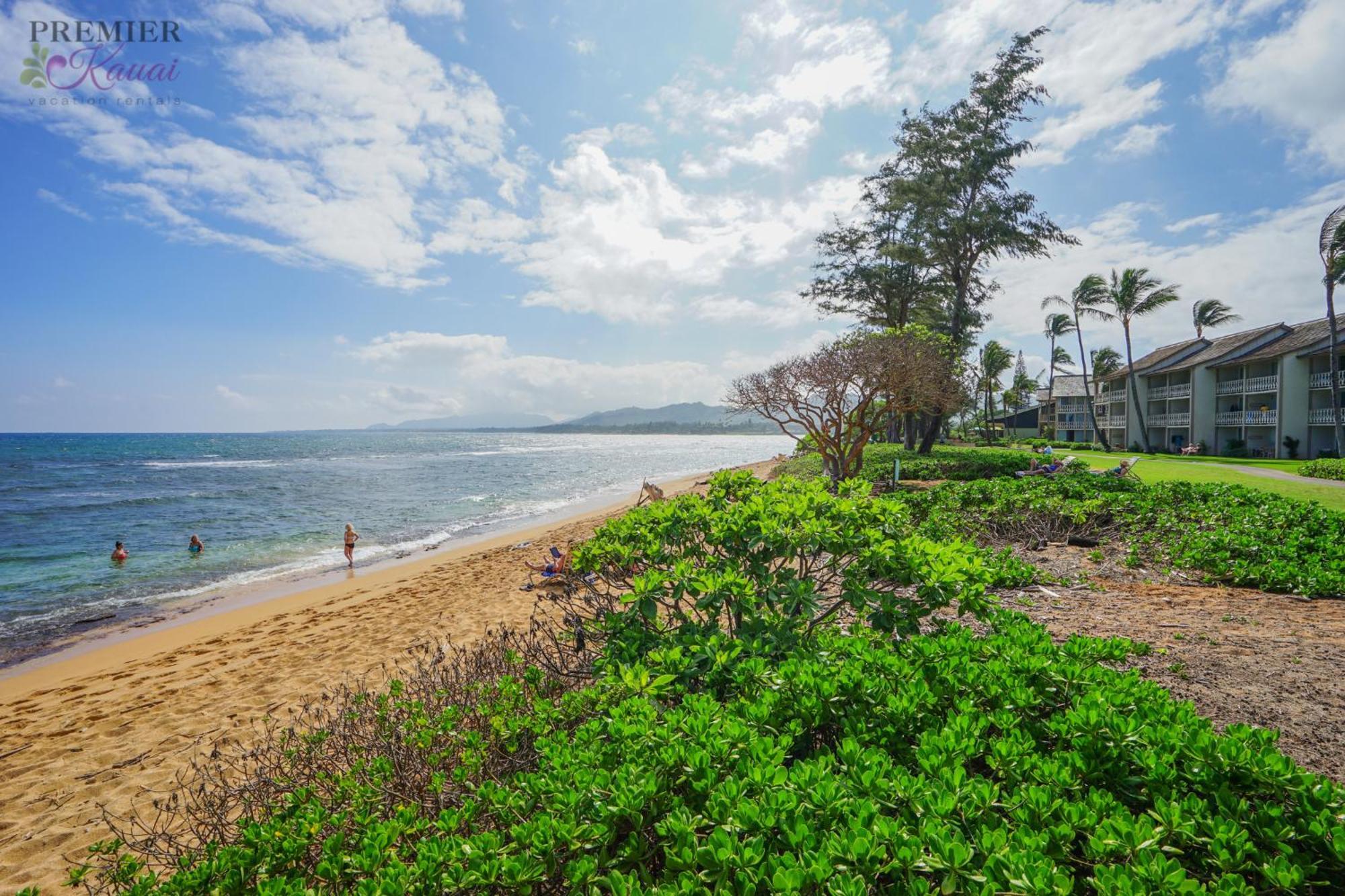 Seaview At The Islander On The Beach Oceanview Studio 201 Kapa'a Exterior photo